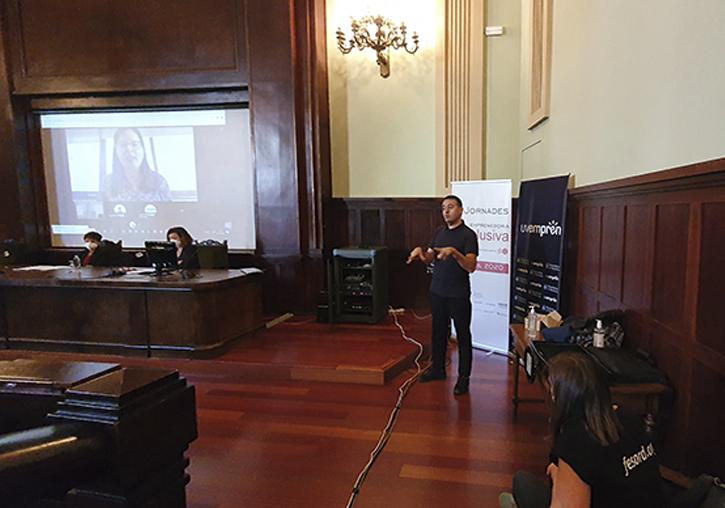 Sala. La UV acoge la III Jornada de Emprendimiento Inclusivo del Campus del Emprendimiento Innovador 5UCV